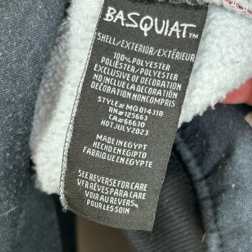 Jean-Michel Basquiat x Members Only Large Pullover Hoodie Hooded Sweatshirt - Picture 8 of 9